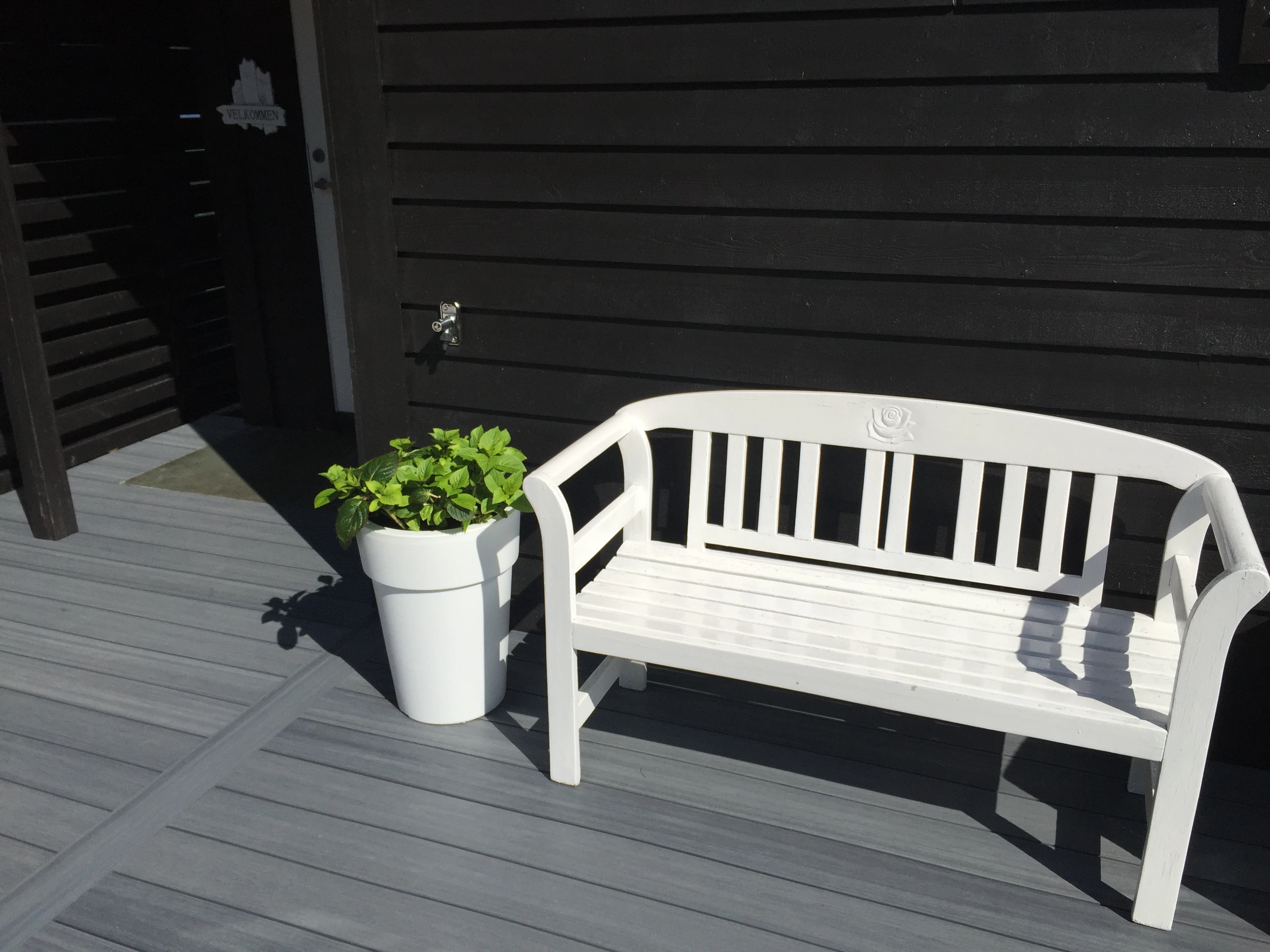 Composiet Vlonderplank 2.3 x 13.8 cm (23 x 138 mm) Multigrey Light Ronde Kamer - Lengte 400 cm - Afbeelding 9